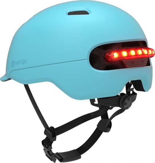 Picture of Xiaomi Kask Smart4U SH50 LED "M", niebieski