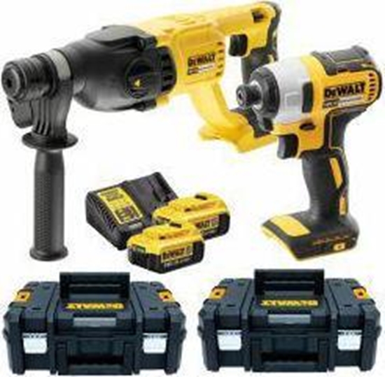 Изображение Zestaw elektronarzędzi Dewalt 7-elementowy (DCK2023M2T-QW)