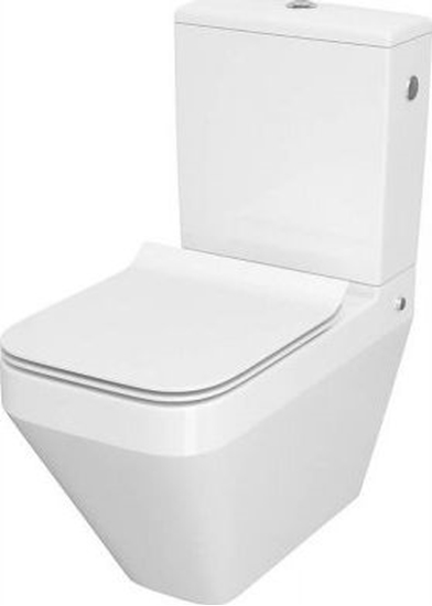 Изображение Zestaw kompaktowy WC Cersanit Crea Cleanon 010/020, deska Slim (K114-022)