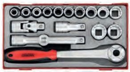 Изображение Zestaw narzędzi Teng Tools TT1218 17 el. (39180104)