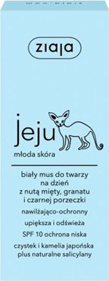 Изображение Ziaja Mus do twarzy Jeju Biały nawilżający 50ml