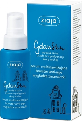 Attēls no Ziaja Serum do twarzy GdanSkin Booster Anti-Age nawilżające 50ml