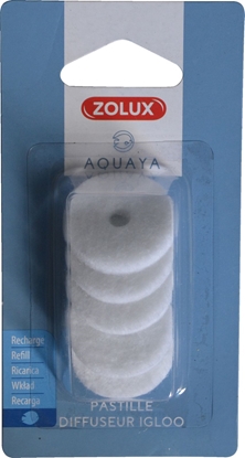 Изображение Zolux Aquaya 5 Zapasowych Podkładek Do Dyfuzora Powietrza Igloo