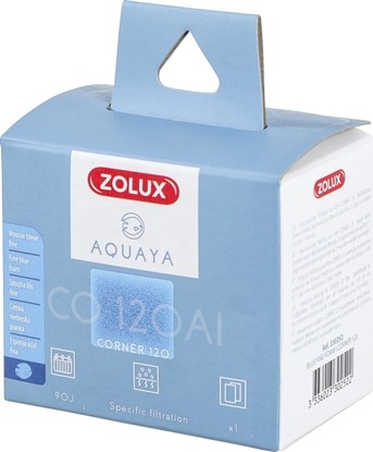 Attēls no Zolux AQUAYA Wkład gąbka Blue Fine Foam I Corner 120