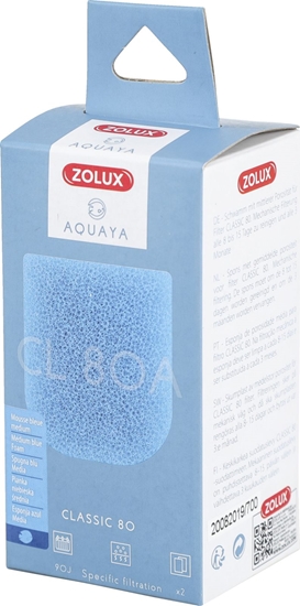 Picture of Zolux AQUAYA Wkład gąbka Blue Foam Classic 80