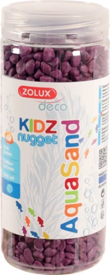 Picture of Zolux Żwirek Aquasand Kidz Nugget fioletowy 500ml