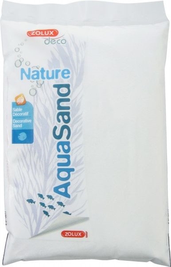 Изображение Zolux Żwirek Aquasand Nature śnieżnobiały krystobalit 9.5kg