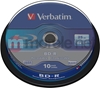 Изображение 1x10 Verbatim BD-R Blu-Ray 25GB 6x Speed, white blue Cakebox