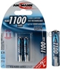 Picture of 1x2 Ansmann NiMH rech. battery 1100 Micro AAA 1050 mAh