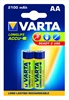 Изображение 1x2 Varta Rechargeable Accu AA Ready2Use NiMH 2100 mAh Mignon