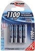 Picture of 1x4 Ansmann NiMH rech. battery 1100 Micro AAA 1050 mAh