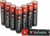 Изображение 1x8 Verbatim Alkaline battery Micro AAA LR 03            49502