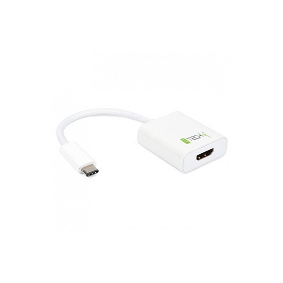 Picture of Adapter USB-C 3.1 na HDMI M/Ż, biały