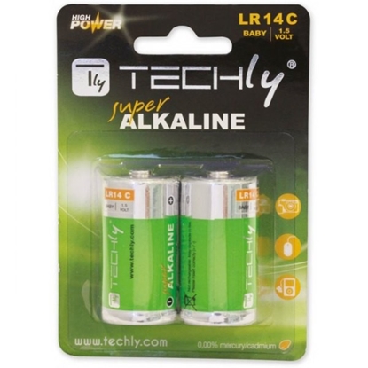 Attēls no Baterie alkaliczne LR14C 2 szt, (IBT-LR14T2B)