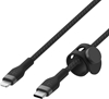 Picture of Belkin Flex Lightning/USB-C 15W 3m mfi. cert. black CAA011bt3MBK