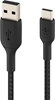 Изображение Belkin USB-C/USB-A Cable 15cm braided, black CAB002bt0MBK