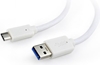 Picture of Kabelis Gembird USB-A Male - USB Type-C Male 0.5m White