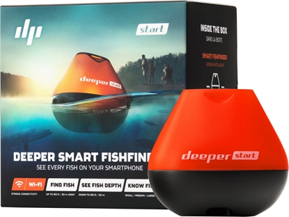 Attēls no Deeper | Start Smart Fishfinder | Sonar | Yes | Orange/Black