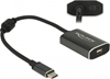 Picture of Delock Adapter USB Type-C™ male > mini Displayport female (DP Alt Mode) 4K 60 Hz with PD function