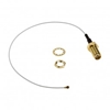 Picture of Delock Antenna Cable SMA Jack Bulkhead  MHF IVHSC MXHP32 Compatible Plug 200 mm 0.81