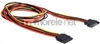 Изображение Delock Extension Cable Power SATA 15 Pin male  SATA 15 Pin female 100 cm