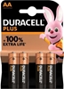 Picture of Duracell | Plus MN1500 | AA | Alkaline | 4 pc(s)