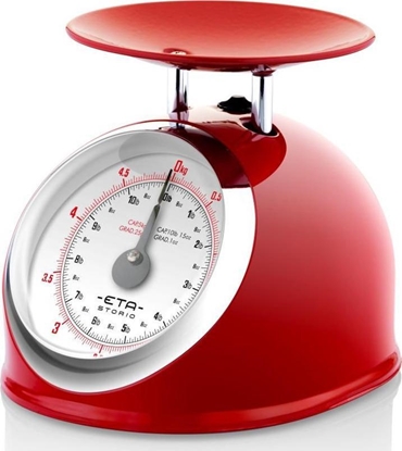 Picture of ETA | Kitchen scale | ETA577790030 Storio | Maximum weight (capacity) 5 kg | Graduation 25 g | Red
