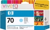 Изображение HP C 9390 A ink cartridge cyan light Vivera         No. 70