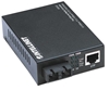 Picture of Intellinet Fast Ethernet Media Converter, 10/100Base-Tx to 100Base-Fx (SC) Multi-Mode, 2 km (1.24 mi) (Euro 2-pin plug)