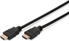 Picture of DIGITUS HDMI HighSpeed Ethernet HDMI,3m, Ultra HD 60p, gold, sw