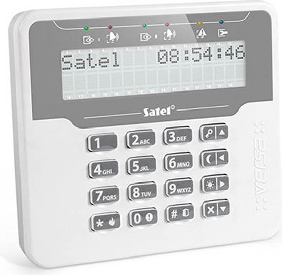 Изображение KEYPAD LCD /VERSA WHITE/VERSA-LCDM-WH SATEL