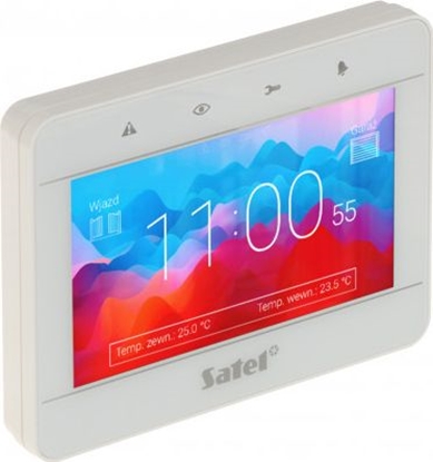 Attēls no KEYPAD TOUCHSCREEN INTEGRA/INT-TSG2-W SATEL