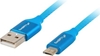 Picture of Kabel Premium USB micro BM - AM 2.0 1.8m niebieski QC 3.0 