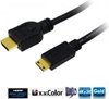 Изображение Kabel HDMI - mini HDMI dl.1,5m pozłacany