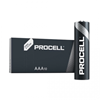 Изображение LR03/AAA baterija 1.5V Duracell Procell INDUSTRIAL sērija Alkaline PC2400 iep.10gb.