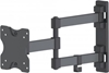 Изображение Manhattan TV & Monitor Mount, Wall, Full Motion, 1 screen, Screen Sizes: 13-27", Black, VESA 75x75 to 100x100mm, 20kg, Tilt & Swivel with 3 Pivots, Lifetime Warranty