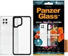 Изображение PanzerGlass | Clear Case | Samsung | Galaxy A42 5G | Hardened glass | Black AB | Case Friendly;  More than 19% better protecting performance; Plastic frame surrounding rear cameras; Tempered anti-aging glass back;  Works w. wireless charging; Honeycomb pa