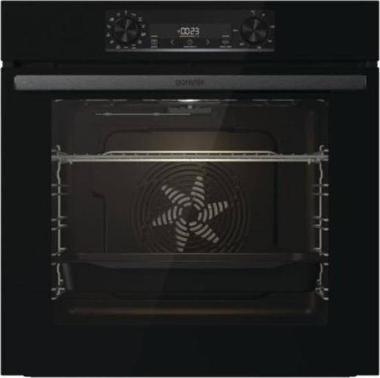Picture of Gorenje | Oven | BO6737E02BG | 77 L | Multifunctional | EcoClean | Mechanical control | Yes | Height 59.5 cm | Width 59.5 cm | Black