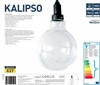 Изображение Platinet PPL08CH Pendant Lamp Kalipso Transparent