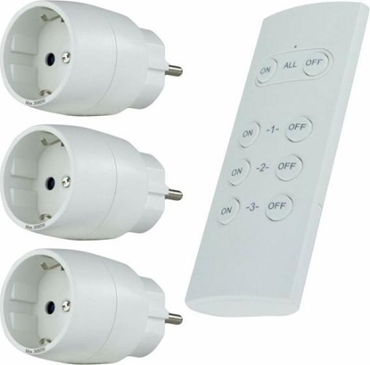 Attēls no REV Radio Switch Set 3 + 1 compact white