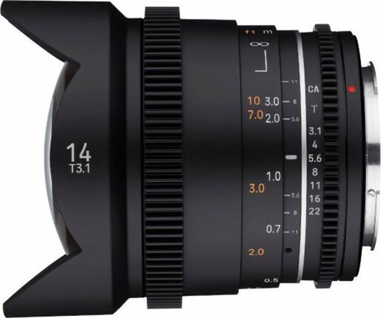 Изображение Obiektyw Samyang Canon RF 14 mm F/3.1 MF MK2 VDSLR