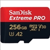 Picture of Karta SanDisk Extreme PRO MicroSDXC 256 GB Class 10 UHS-I/U3 A2 V30 (SDSQXCZ-256G-GN6MA)