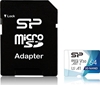 Изображение Silicon Power memory card microSDXC 64GB Superior Pro V30 + adapter