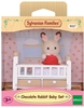 Изображение Sylvanian Families Chocolate Rabbit Baby Set (Baby Bed)