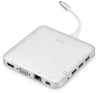 Picture of DIGITUS Dockingstation USB3.1/C 11xBu Universal Alu silber