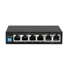 Изображение Switch KRIOS PoE 4x Gigabit PoE/PoE+, 2x RJ45 Uplink Gigabit, 60W