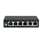 Изображение Switch KRIOS PoE 4x Gigabit PoE/PoE+, 2x RJ45 Uplink Gigabit, 60W