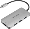 Изображение Targus ACH226EU interface hub USB 3.2 Gen 1 (3.1 Gen 1) Type-C 5000 Mbit/s Silver