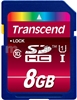 Изображение Transcend SDHC               8GB Class10 UHS-I 600x Ultimate
