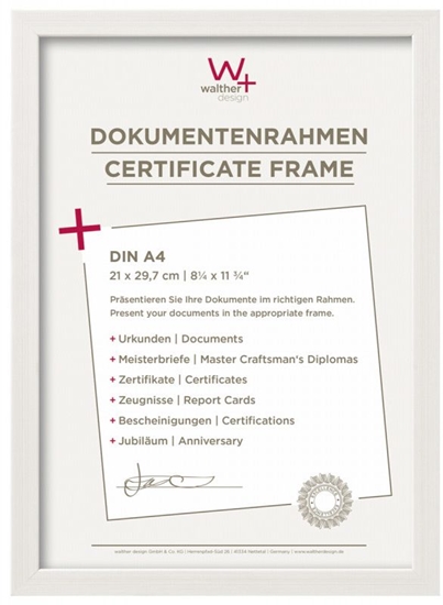 Изображение Walther Construction     21x29,7 Resin white DIN A4 JK130W